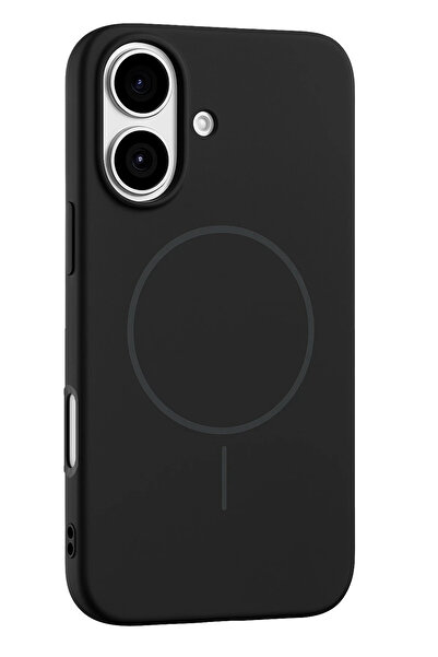 Fuchsia Apple iPhone 17 Jully Magsafe Cover - Black