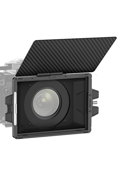 NEEWER صندوق صغير غير لامع مع صينية فلتر مقاس 4 × 5.65 بوصة، وعلم من ألياف الكربون، و4 محولات عدسة (67/72/77/82 مم)