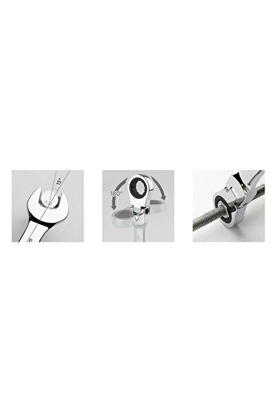 CETA FORM C-Gear Ratchet Combination Wrench Articulated 14 mm