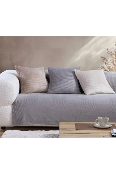 Nef Nef Homeware Dakari Throw Blanket 130x180 Grey