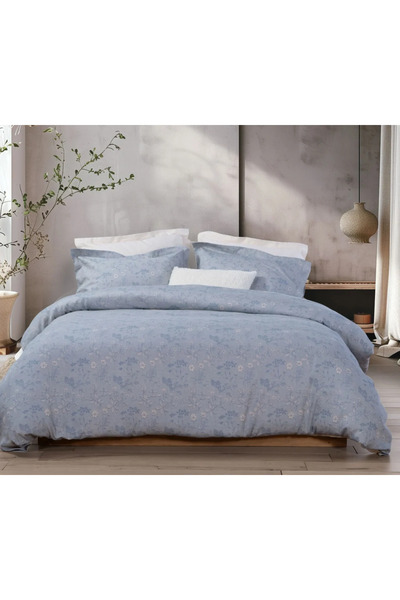 Nef Nef Homeware Vista set duvet cover 240x230 + 2 pillowcases 52x72 Blue