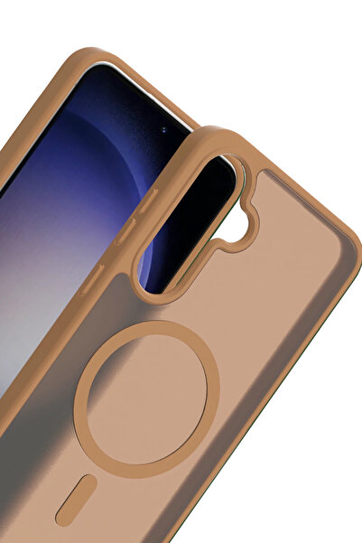 Fuchsia Samsung Galaxy A26 Jota Magsafe Cover - Desert Titanium