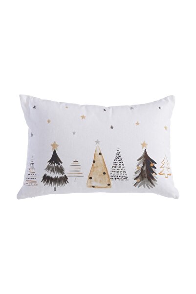 Nef Nef Homeware Nef-Nef Decorative Pillow Perfect Christmas 30x40 cm white-brown
