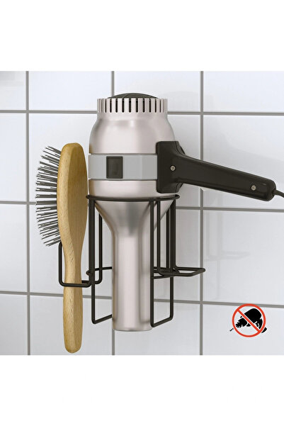 Evistro Vakumlu Saç Kurutma Makinası Askılığı Siyah