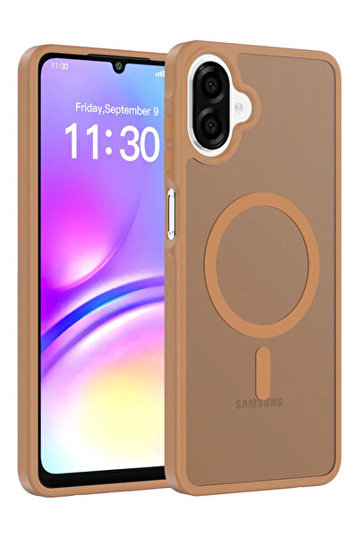 Fuchsia Samsung Galaxy A07 Jota Magsafe Cover - Desert Titanium