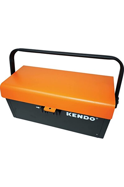 Kendo Metal tool box with dimensions 40x18x20 cm