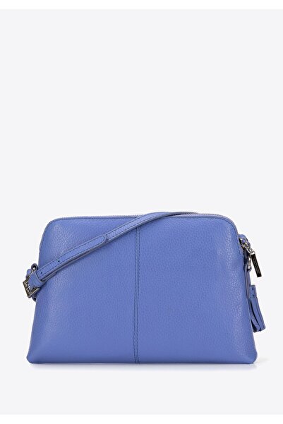 Wittchen Geantă de damă din piele cu ciucure, mov, piele