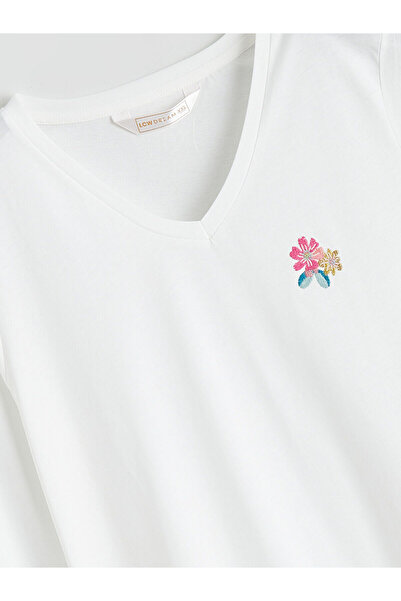 LC Waikiki Ozmarka New Season Plus Size Floral Women's Pajama Set