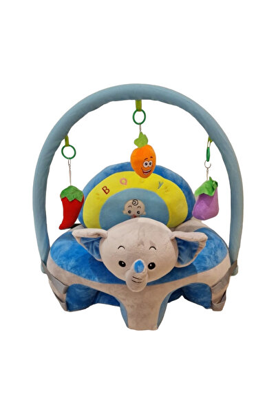 Krista Scaun înalt pentru bebeluși cu spătar, suport pentru picioare și arc c...