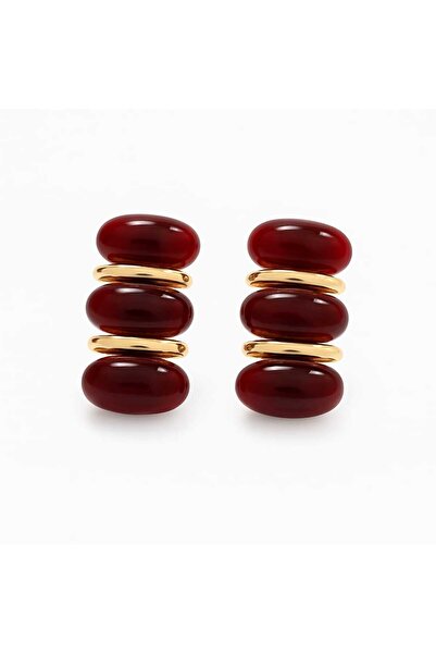 CHARMLUCKY ثلاثة أقراط فولاذية