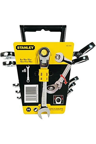 FiSKARS Stanley 4-91-444 Set 6 chei combinate cu clichet articulate 8, 10, 12...