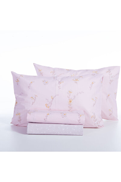 Nef Nef Homeware Set: Duvet cover 270x270 cm + 2 pillowcases 52x72 cm + fitted sheet 180x200 cm Nef-Nef Irida Pink