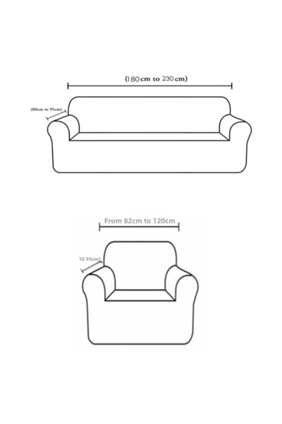 probak Leaf Pattern Sofa Cover Elastic Non-Slip 3311 Set Sofa Bed Couch Cover 1 Piece