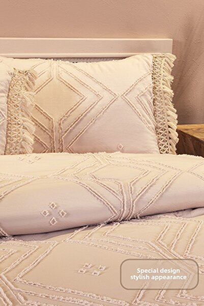 Elart Clara Bedspread Set (220X240 cm) Mink