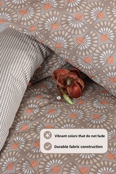 Elart Castor Duvet Cover Set Single (160X220 cm) Beige
