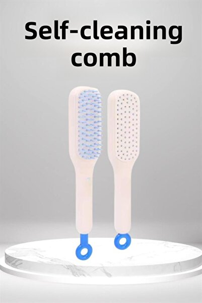 toyigoo Silicone Soft Tight-Toothed Magic Retractable Comb Self-Cleaning Sa - Tygo4949-365