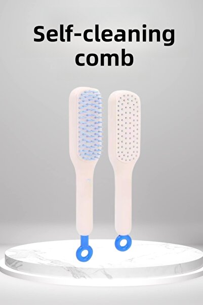 toyigoo Silicone Soft Tight-Toothed Magic Retractable Comb Self-Cleaning Sa - Tygo5472-351