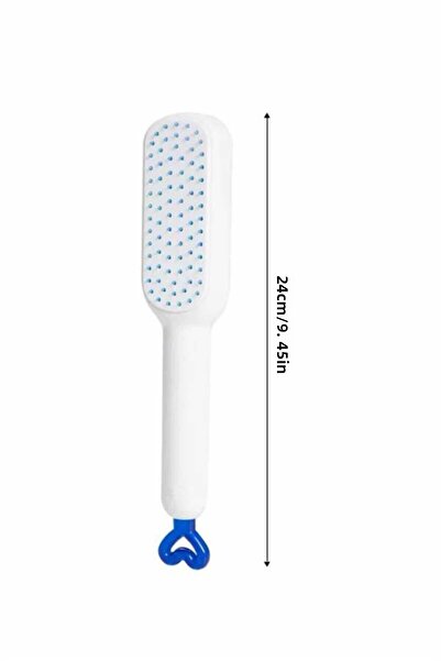 toyigoo Silicone Soft Tight-Toothed Magic Retractable Comb Self-Cleaning Sa - Tygo4949-365