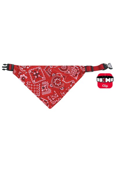 Karlie 1595631736 Bandana Collar (33156) 35-50cm Red
