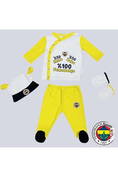 Fenerbahçe S.K. 25/26 Season Hospital Release Baby Set Yellow