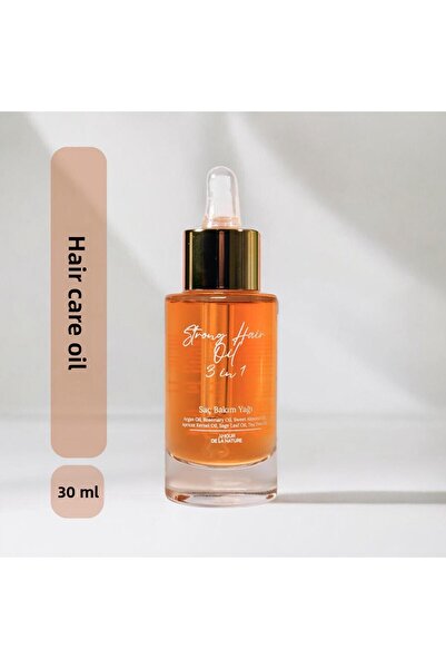 AMOUR DE LA NATURE زيت قوي 3 في 1 للعناية بالشعر 30 مل