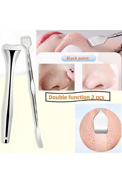 SİNKA Stainless Steel Makeup Application Spatula Set 2 Pcs