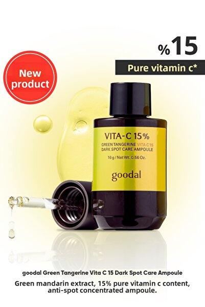 Goodal Concentrated Ampoule with 15% Pure Vitamin C Green Tangerine Vita C 15...