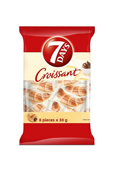 7DAYS Cocoa Cream Croissant 8 Pack 30g X 6 Pieces (8 X 6 = 48 Pieces)