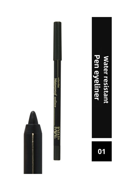 KAJAL Waterproof Eyeliner - Selective Waterproof Eyeliner Pencil - No: 01