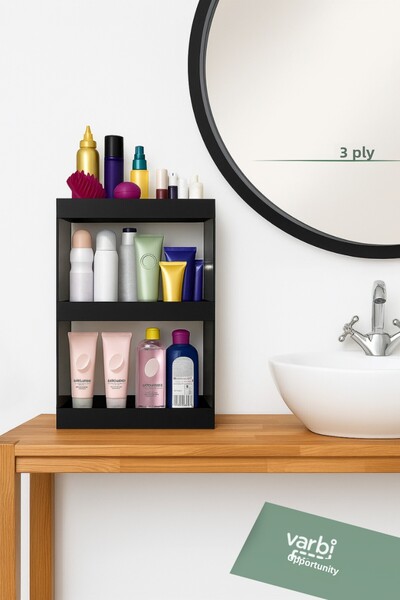 Varbifırsat منظم للمكياج والمجوهرات ومنتجات العناية، مجموعة تخزين متعددة الأغراض