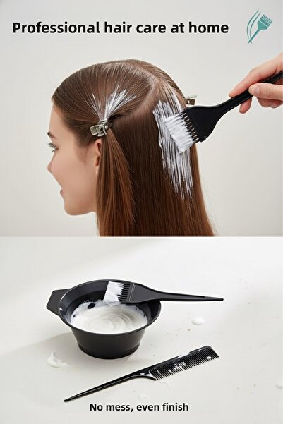 Femmelogy Σετ βαφής μαλλιών με χτένα και μπολ για επαγγελματική χρήση άψογης ...
