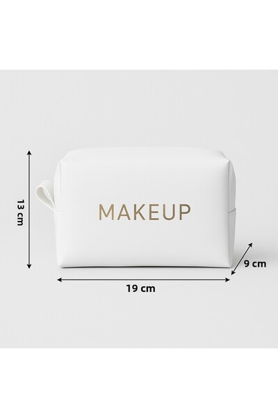 BLTBAGS White Women's Jewelry Makeup Bag