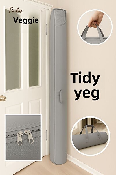 YEGGE حافظة سجاد عالية الجودة - حجم 6 متر مربع، 210 سم مع نافذة، مقبض للحمل، ...