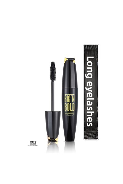 Flormar ماسكارا بيج إن بولد لزيادة الحجم والطول باللون الأسود