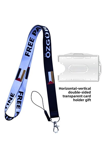 doktorbonem Free Palestine Free Palestine Curea pentru carduri pentru insignă...