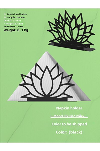 EXİTMODEL حامل مناديل معدني لتزيين طاولة الطعام، حامل مناديل، حامل مناديل للم...