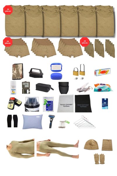 Mrc tactical 24-Piece Winter Basic Beginner Bedelli Soldier Set Package - The...