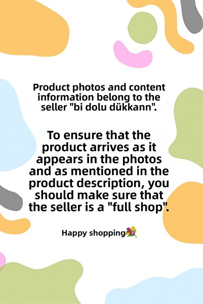 Bi' Dolu Dükkan Seven Piece Office Set| Desktop Organizer