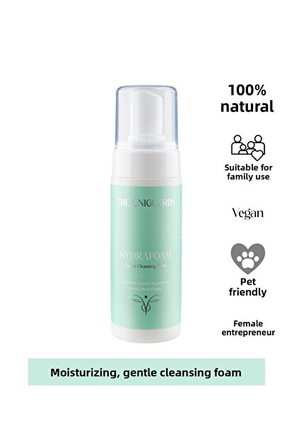 THE UNIGUARDS رغوة تنظيف الوجه الطبيعية والعضوية بنسبة 100%، لطيفة للأطفال وا...