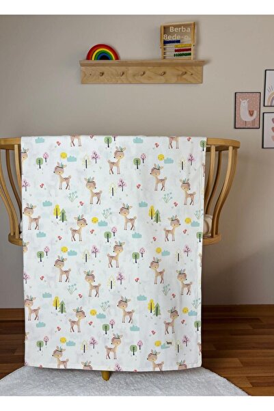 NOİSY TEKSTİL بطانية أطفال ورضع من الفلانيل (الفانيلا) أحادية الجانب 100% قطن...