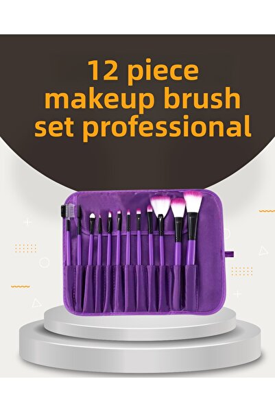 ZERO LAND Xmpdby 12 Pieces Makeup Brush Set Suitable for Foundation, Blush an...