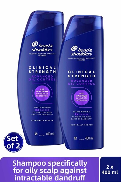 Head & Shoulders Clinical Strength Advanced Oil Control Oil Balancing Shampoo...