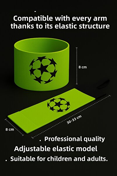 GAZELMANYA Champions League Captain Pazuband Captain Sleeve Band Professional Captain Pazuband