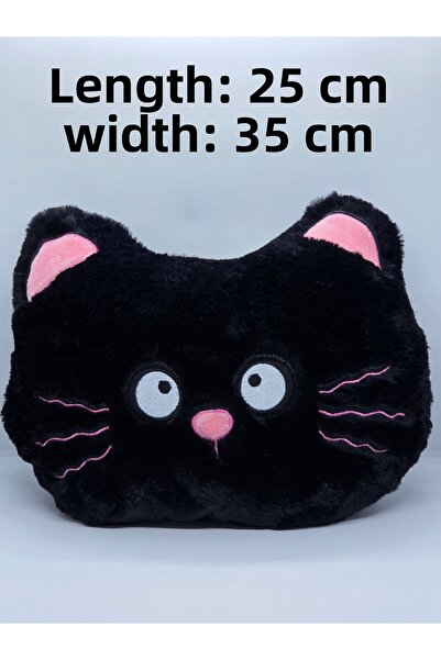 Collectors Store Cute Confused Cat Plush Pillow, Special Gift for Valentine's Day or Birthday