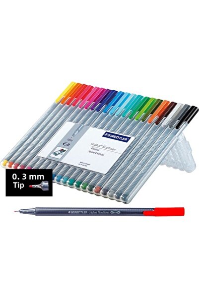 Staedtler Staedtler Fineliner Triplus Pen 20 Li 334 Sb20 03