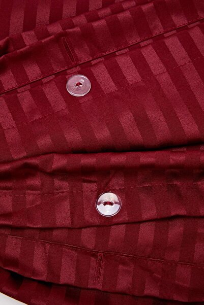 TRENDYOLMİLLA HOME Double Cotton-Satin Striped Duvet Cover Set 200X220Cm Tphaw26Ckn00025