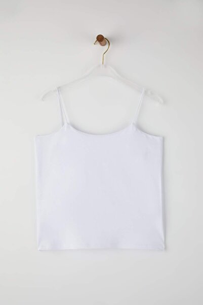 Trendyol Curve Multi-Colored 3-Pack Thin Strap Crop Plus Size Tank Top Tbbaw26Cv00001