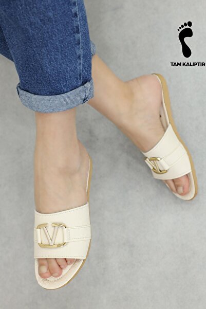 FAST STEP Γυναικείες άνετες καλοκαιρινές παντόφλες καθημερινής πόρπης για το σπίτι 935za120