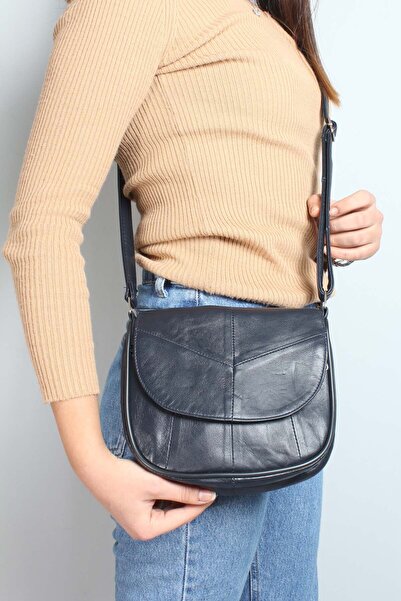 ÖZGÜRÜM Women's Leather Black Handbag 969ca457