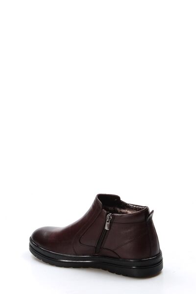 FAST STEP Ανδρικές κλασικές μπότες από γνήσιο δέρμα και γούνα 711KMA131